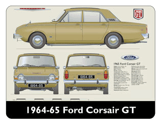 Ford Corsair GT 1963-65 Mouse Mat